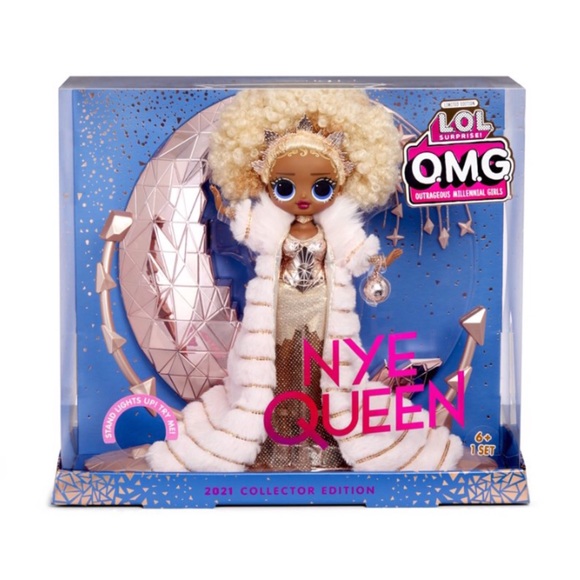 L.O.L Surprise Nye Queen Collector Edition 2021 Doll - Picture 5 of 8